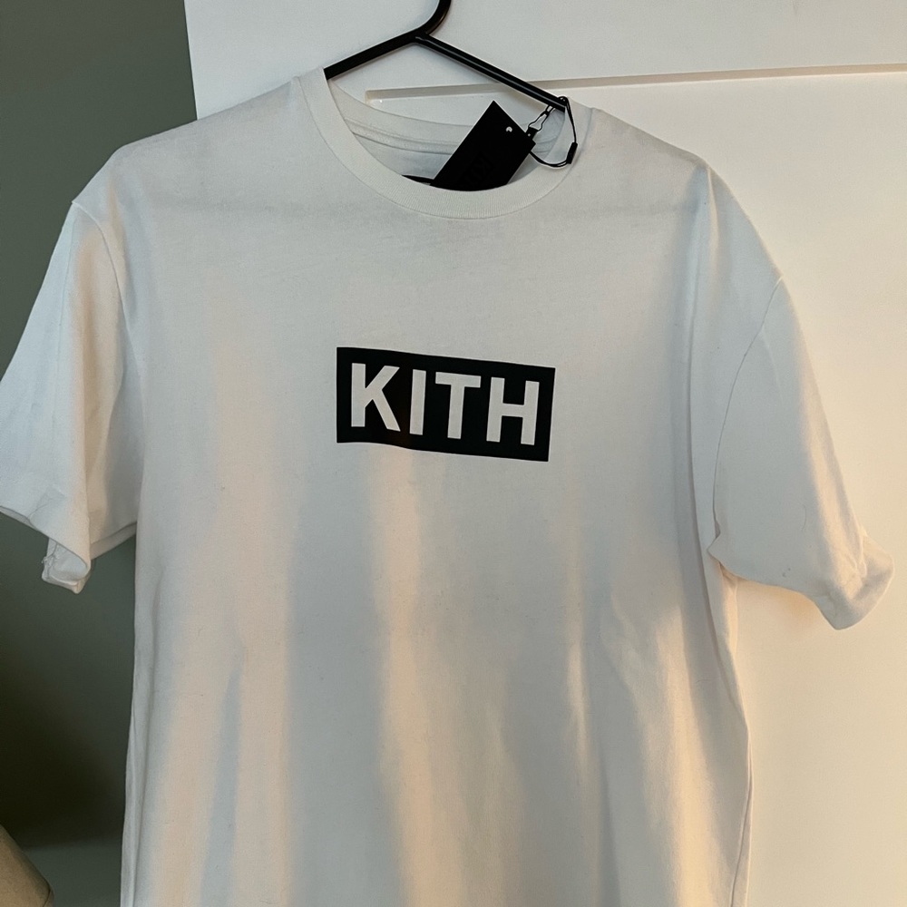Kith logo white tee - brand new with tags